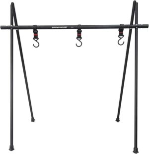 WARMCONFORT Collapsible Camping Cookware Hanging Rack