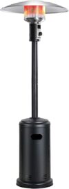 BALI OUTDOORS Commercial Tall Standing Black Patio Heater
