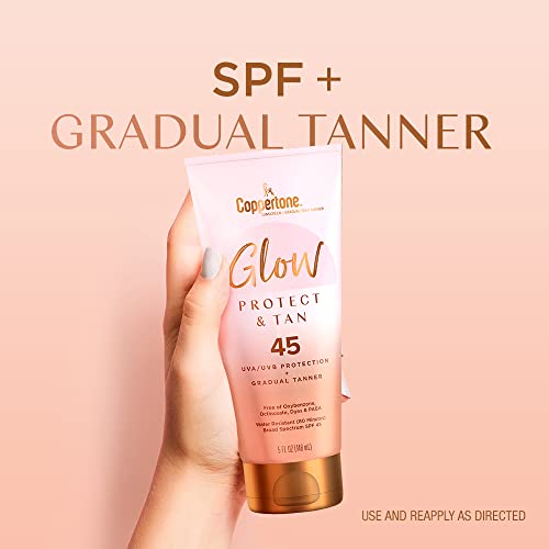 Coppertone Glow Protect And Tan Sunscreen - Image 2