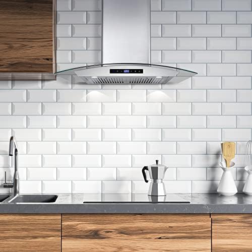 COSMO 30 in. Wall Mount Range Hood, 380 CFM - Image 2