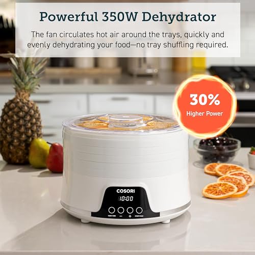 COSORI Food Dehydrator with 5 Trays, Timer - Image 4