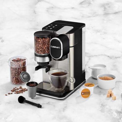 Cuisinart Single Serve Coffee Maker with Grinder - Image 3