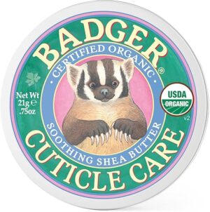 Badger Cuticle Care Balm with Shea Butter