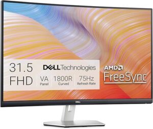 Dell 31.55-inch FHD Curved Monitor