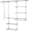 Rubbermaid Deluxe Adjustable Closet Kit, 3-6 Ft