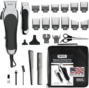 Wahl Deluxe Chrome Pro Hair Trimming Kit – Model