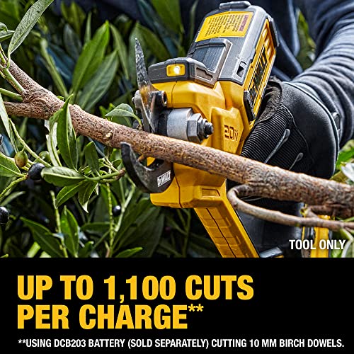 DEWALT 20V MAX Cordless Pruning Shears, Bare Tool - Image 4