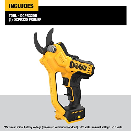 DEWALT 20V MAX Cordless Pruning Shears, Bare Tool - Image 2