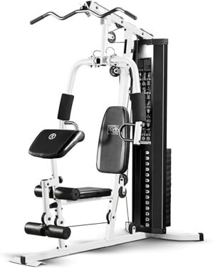 MARCY Dual Function Home Gym with Preacher Pad