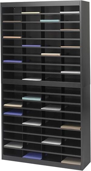 Safco E-Z Stor 72-Slot Paper Organizer