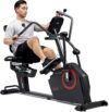 Sunny Health & Fitness Elite Recumbent Cross Trainer with Arm Exercisers