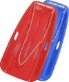 Slippery Racer Flexible Kids Plastic Toboggan Sled, 2-Pack