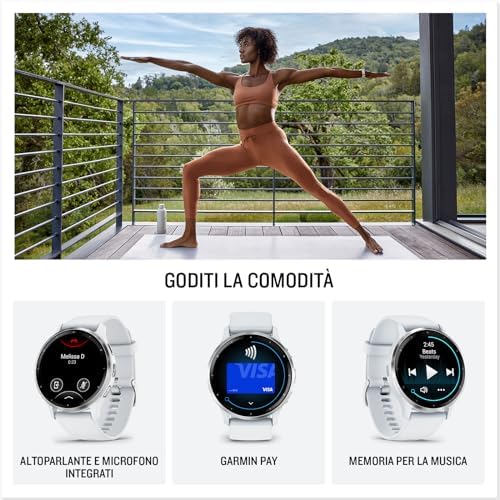 Garmin Venu 3 Smartwatch, 1.4" AMOLED, Black - Image 4