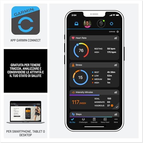 Garmin Venu 3 Smartwatch, 1.4" AMOLED, Black - Image 5