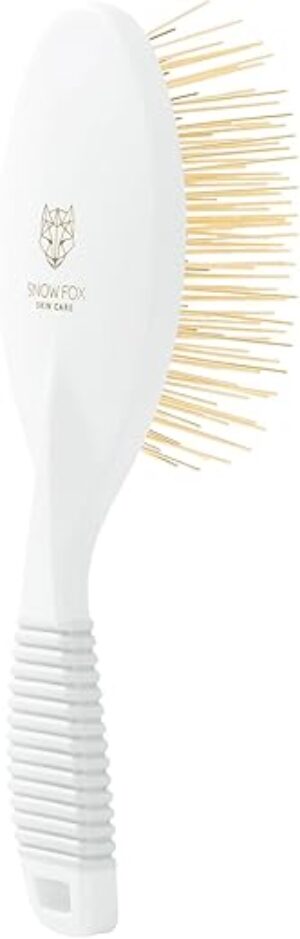 Snow Fox Gua Sha Hair And Scalp Brush