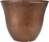 Classic Home and Garden Honeysuckle Resin Flower Pot, Copper, 15