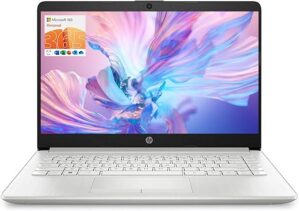 HP 14" Laptop, Intel Quad-Core, 16GB RAM