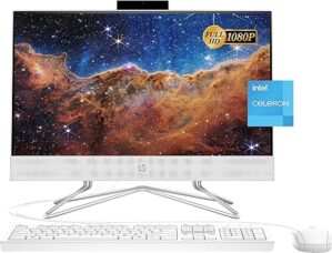 HP 21.5″ All-in-One Desktop, 2022