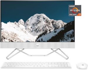 HP 27” All-in-One Desktop, Ryzen 7, 16GB RAM