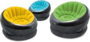 Intex Inflatable Empire Chair: Durable Outdoor Use