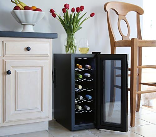 Ivation 12-Bottle Thermoelectric Wine Cooler with Digital Display - Image 2