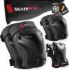 SKATEWIZ Knee, Elbow, Wrist Guards – 6pc Skating Gear