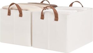StorageWorks Large Fabric Storage Bins with Handles