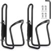 USHAKE Lightweight Aluminum Bike Water Bottle Cages