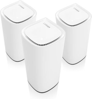 Linksys Velop Pro WiFi 6E Mesh Router, 3-Pack