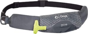 Onyx Manual Inflatable Belt Pack, Coast Guard Approved