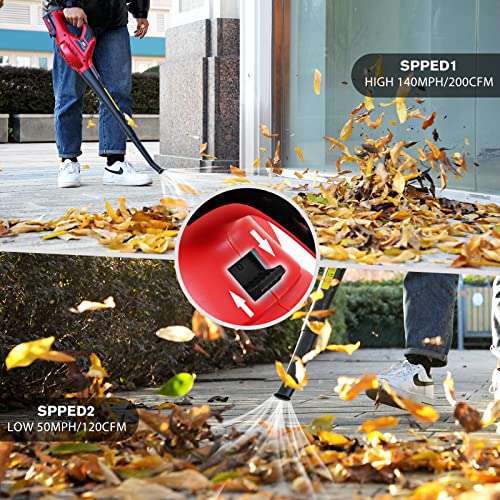 MZK Cordless 20V Lightweight Mini Leaf Blower - Image 3