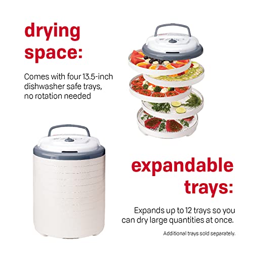 Nesco Snackmaster Pro Food Dehydrator, Gray - Image 3