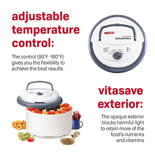 Nesco Snackmaster Pro Food Dehydrator, Gray - Image 5
