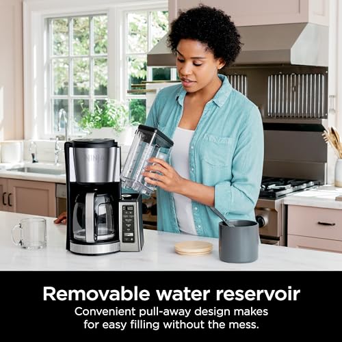 Ninja 12-Cup Programmable Coffee Brewer, Black/Stainless - Image 3
