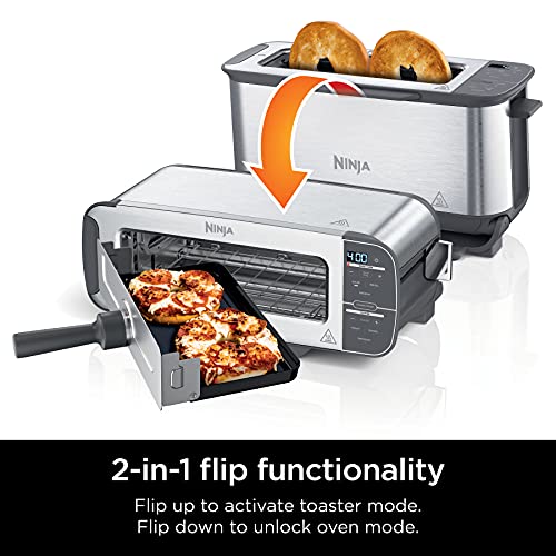Ninja 2-in-1 Flip Toaster Oven, 6 Functions - Image 2