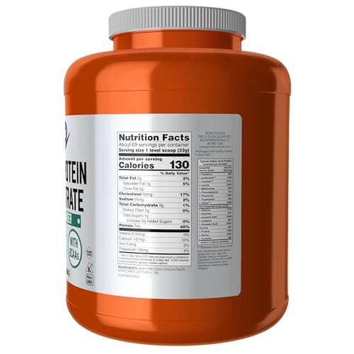 NOW Unflavored Whey Protein Concentrate Powder - Image 2