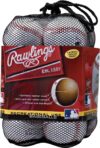 Rawlings Official League Youth Practice Baseballs, 12-Pack
