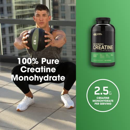 Optimum Nutrition Micronized Creatine Monohydrate Capsules - Image 3