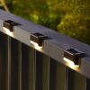 SOLPEX Outdoor Waterproof Solar Deck Lights, 16 Pack