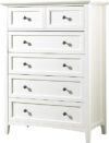 Modus Furniture Paragon Five-Drawer Chest, White