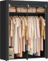 SONGMICS Portable Bedroom Closet with Fabric Cover