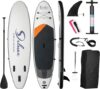 Simple Deluxe Premium Inflatable Stand-Up Paddle Board with Accessories