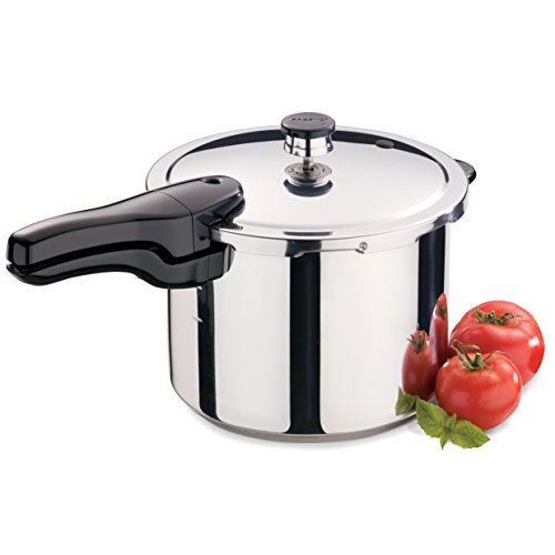 Presto 6-Quart Stainless Steel Pressure Cooker - Image 2