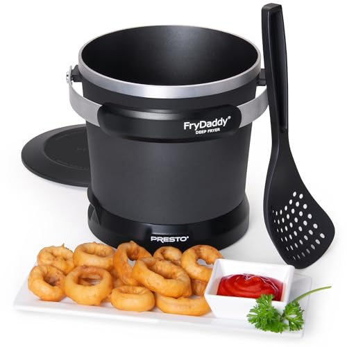 Presto FryDaddy Electric Deep Fryer, Black - Image 4