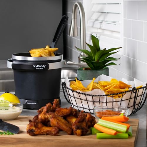 Presto FryDaddy Electric Deep Fryer, Black - Image 5