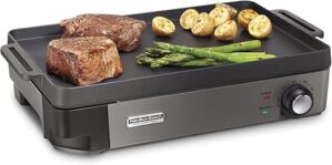 Hamilton Beach Professional Professional Cast Iron Electric Grill & Griddle