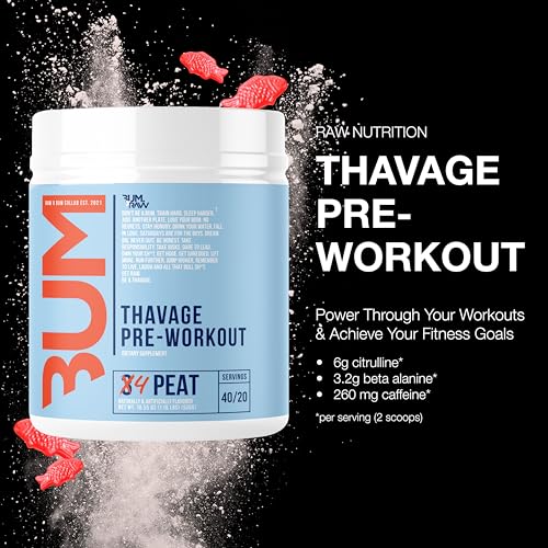 RAW Thavage Pre Workout Powder - Image 2