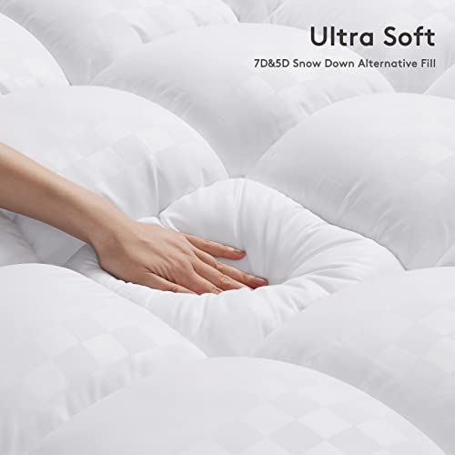 SameBed Extra Thick Cooling Mattress Topper Queen - Image 5
