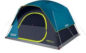 Coleman Skydome Dark Room Family Camping Tent