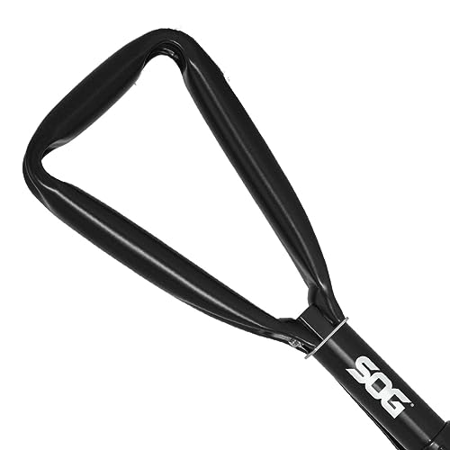 SOG Folding Survival Shovel with Wood Saw - Image 5
